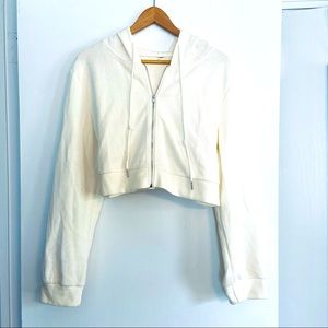 Abercrombie And Fitch cropped hoodie jacket.